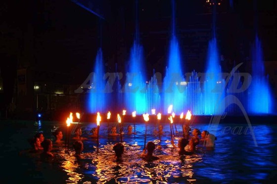 Inauguration_Aqualone_spectacle_fontaine_flambeau-2