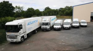 Atlantid - Photo of the trucks of the company Atlantid