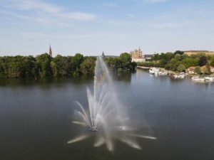 Atlantid - Installation of fountains in Metz