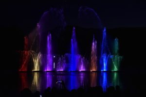 Atlantid - Le voyage de l'eau - Fontaines dansantes multicolores