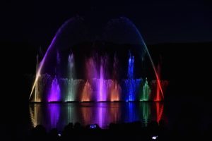 Atlantid - Le voyage de l'eau - Fontaines multicolores