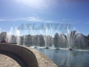 Atlantid - Fountain by day with giant water jets