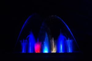 Atlantid - Show de fontaines avec jets multicolores